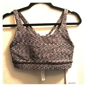 NWT Lululemon Energy Bra Strapped Sz 6